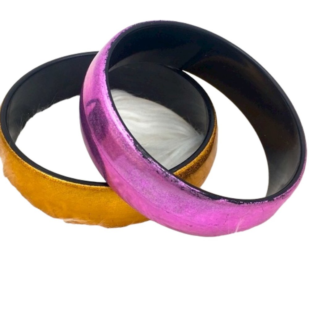 Metallic Bangle Bracelet Bundle Set - image 3
